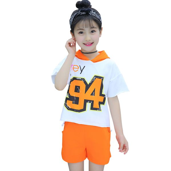 

девочки одежда детские наборы summer style tee + shorts дети принцессы мягкая рубашка + брюки 3-8 y дети верхняя одежда для девочек одежда д, White