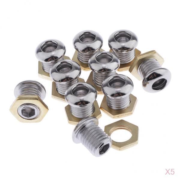 

50pcs practical drum air vent diy for drums badges restore build parts