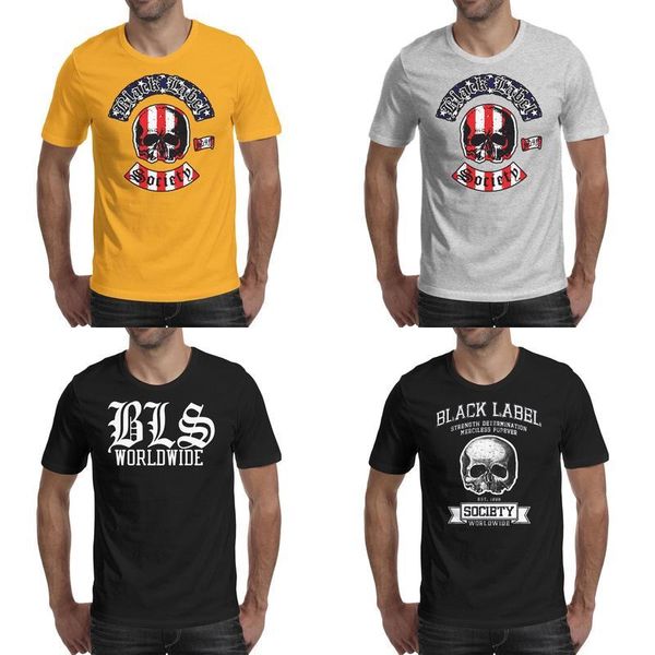 

fashion mens printing black label society zakk wylde est 1998 t shirt black funny shirts american worldwide logo & flag, White;black
