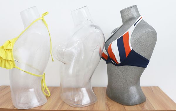 

high level swimming suit bra display bikini mannequin on sale, Khaki