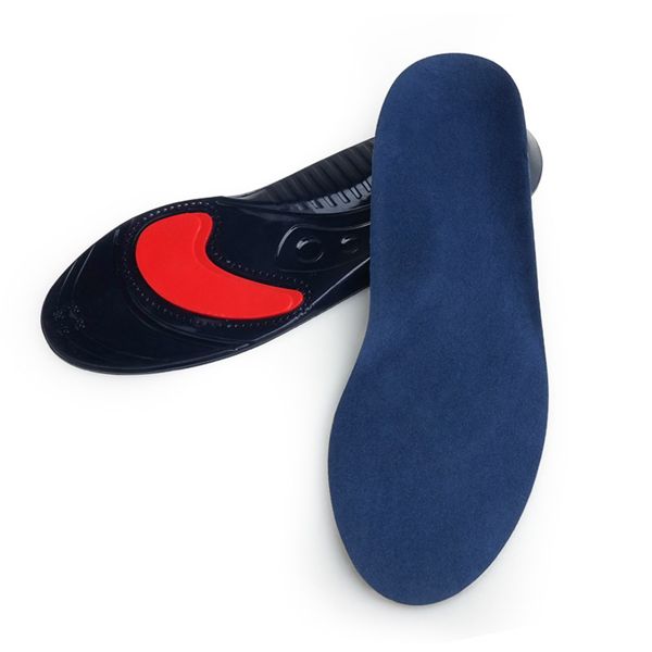 

1 pair comfort pu soft stretch fabric lightweight sports absorption insoles men women reusable full length antimicrobial, Black