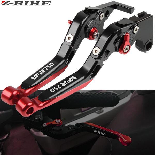 

for vfr 750 vfr750 1991-1997 1996 1995 1994 cnc motorbike adjustable folding extendable moto clutch brake levers vfr750