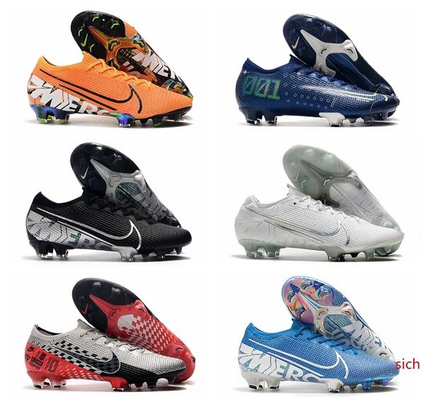 

2019 mens soccer cleats mercurial vapors 13 elite neymar fg soccer shoes outdoor cr7 football boots ronaldo scarpe da calcio