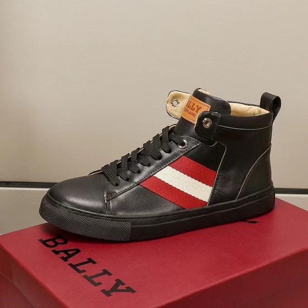 

e6 fashion casual men shoes, comfortable high luxury men shoes, stylish sneakers, original packaging zapatos hombre, Black