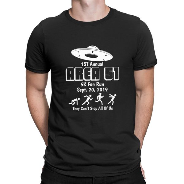 

area 51 5k fun run alien t shirt hey can't sall of us tee gift new from us, White;black