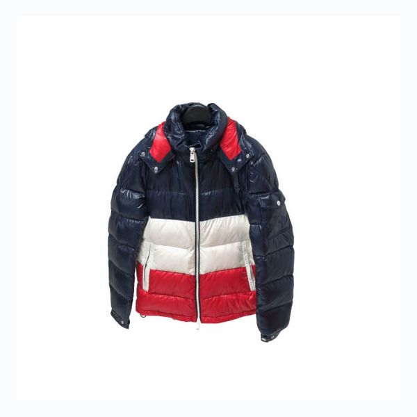 

mens designer down coat luxury letters thick clothes fashion windproof hooded jackets winter warm outdoor coats with tag parkas quality, Black