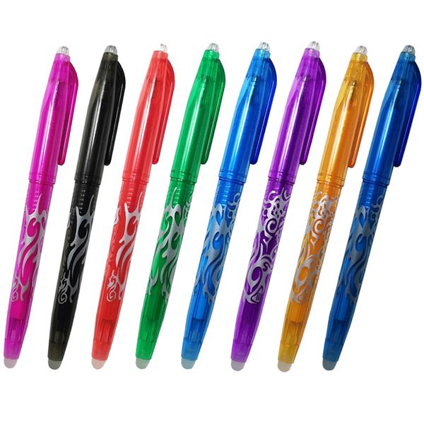 

8pcs/set 0.5mm erasable pen magical writing neutral pen gel