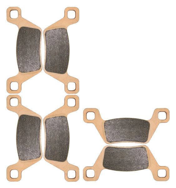 

brake pad set fit kymco atv mxu500 mxu 500 i dx 2011 2012 2013 front rear