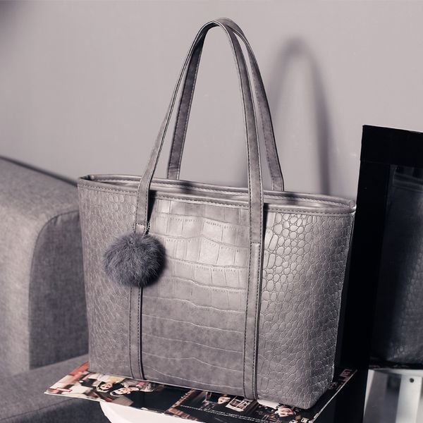 

2020 new crocodile pattern shoulder bag large capacity messenger bag handbag