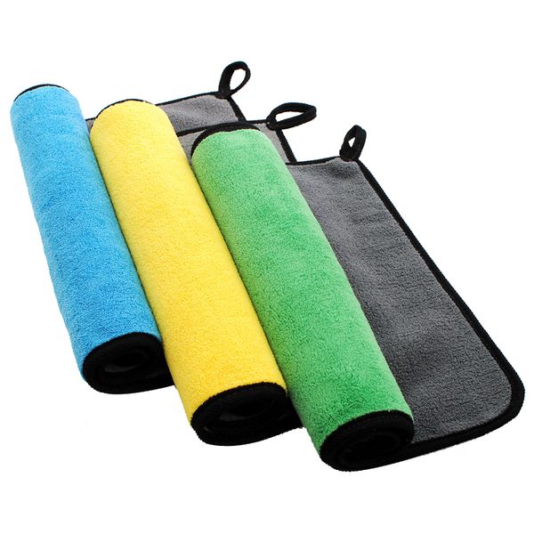 

5 шт. 30 * 30 см автомойка уход полировка сушка стиральная микрофибра полотенце кухня superfine волокна очистка тряпкой ткань lp0135