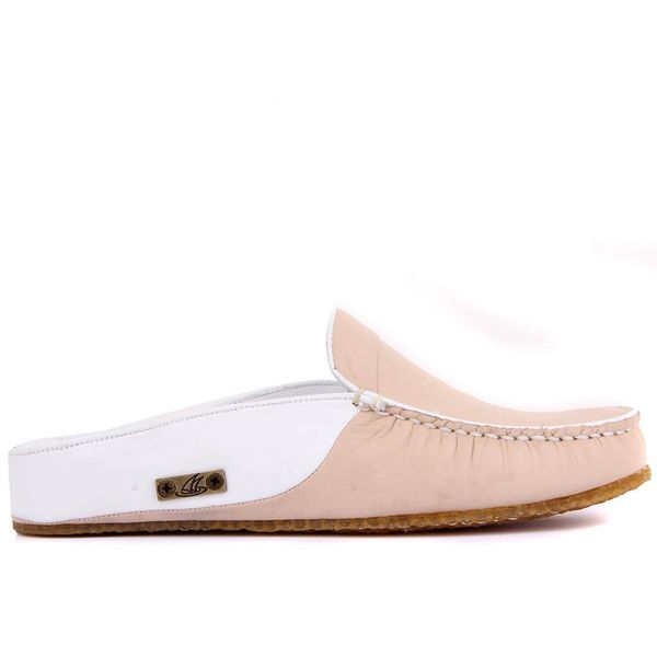 

sail lakers-beige, white leather male outdoor slipper, Black