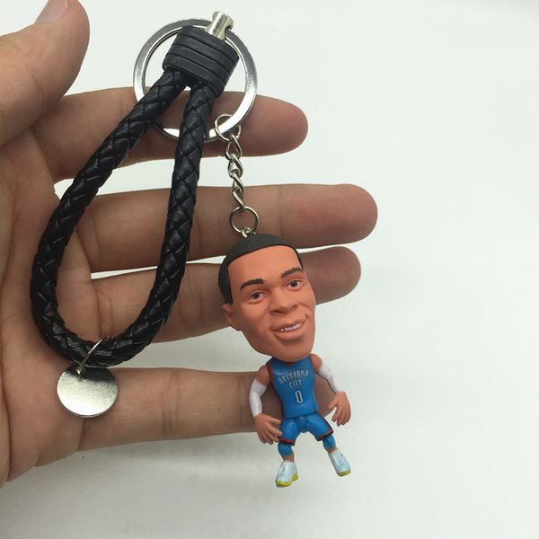 

Soccerwe Баскетбольная Звезда Кукла 0 # Рассел Вестбрук с Кольцом Синий Оранжевый Kit CEL