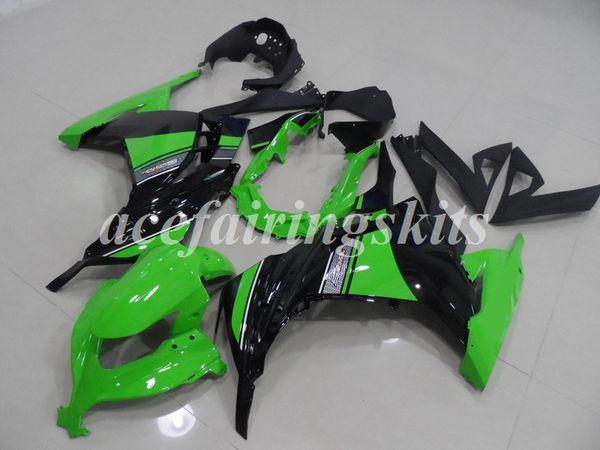 

injection mold new abs motorcycle full fairings set fit for kawasaki ninja 300 ex300 300r 2013 2014 2015 2016 2017 bodywork set green