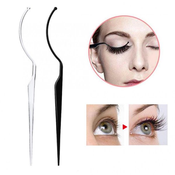 

natural long 2pcs grafting eyelashes auxiliary tool false eyelashes extension holder display stick natural false