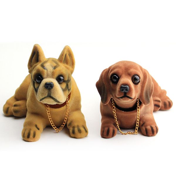 

head dog car dashboard doll auto shaking head toy ornaments nodding dog car interior furnishings decoration gift