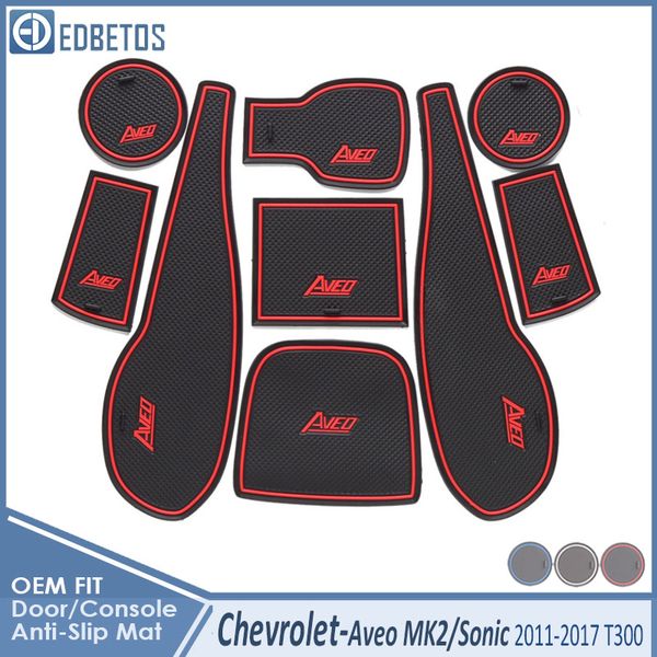 

anti-slip mat for aveo sonic 2011 2012 2013 2014 2015 2016 2017 chevy t300 2 accessories gate slot anti-dirt