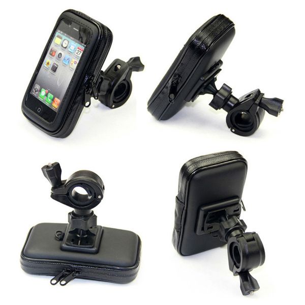 

handlebar bike bicycle mount holder with waterproof case universal case for mobile phone gps asd88