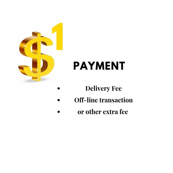 

One dollar payment link for valuable cu tomer pecial link extra fee link payment after communication you can pay here 1 pc 1 u d