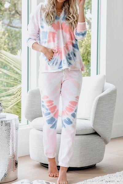 

for pajamas tiedye for ladies conjuntos cortos de pijama con cuello redondo y pijama spiral tie dye shirt dark obsidian bwkf nfp, Blue;gray