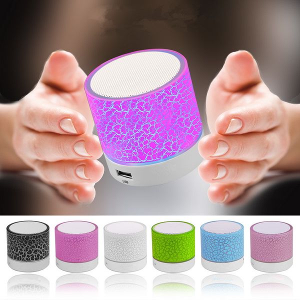 

bluetooth speaker mini bluetooth speakers portable wireless speakers with led lights for party outdoor usb player subwoofer music box a9