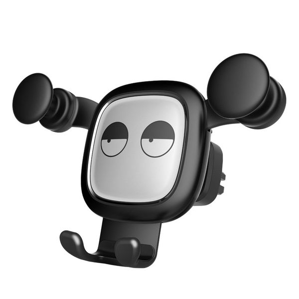 

fashion car phone holder gravity cell phone kickstand universal air vent mount clip holder for smartphone car mobile phone holder wholesale