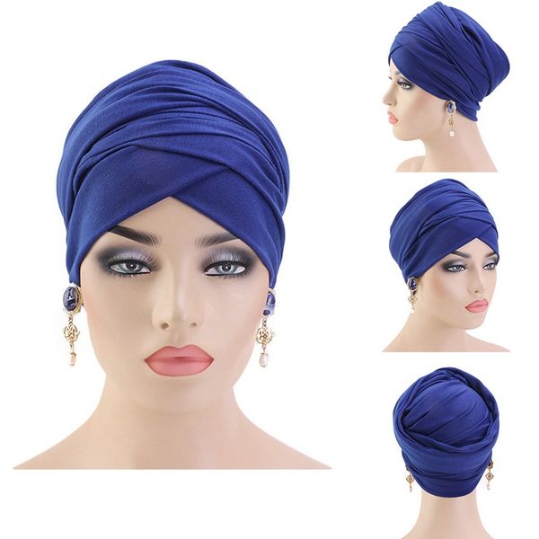 

muslim cross scarf inner hijab cap islamic head wear hat headband turban head scarf headwrap women muslim hijab hairband, Red