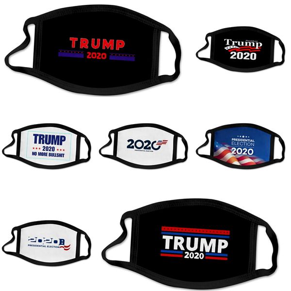 

children ice silk mask summer sunscreen masks kids fashion anti dust face masks cotton washed breathable designer trump mask rra2886 #560, Black