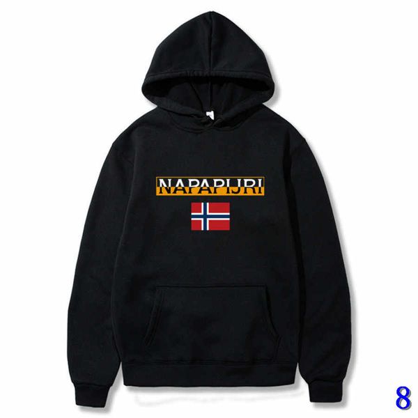 

men's sweatshirts designer napapijri women brand designer jumpers high street letter print hoodies pullover sweatshirts size s-3xl8, Black