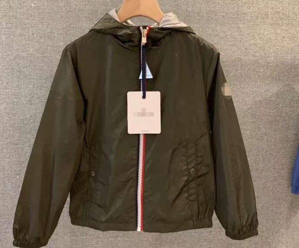 

new pattern spring autumn designer brand m popular clothes kids hoodies jacket pure cotton outdoor wind proof zipper boys coat