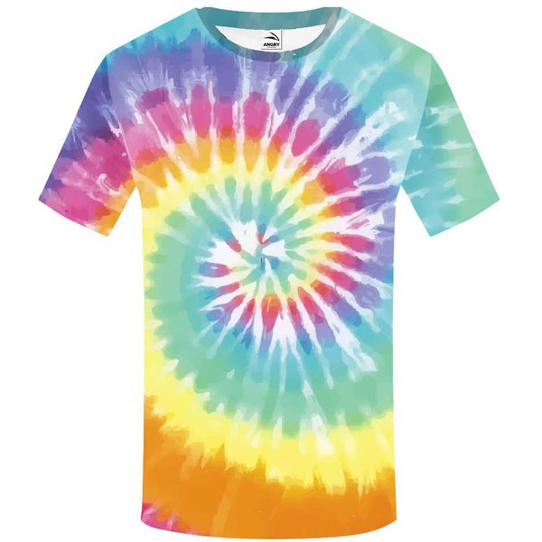 

европа и америка мужчины с коротким рукавом tie-dye футболки тонкий мужские футболки 2020, White;black