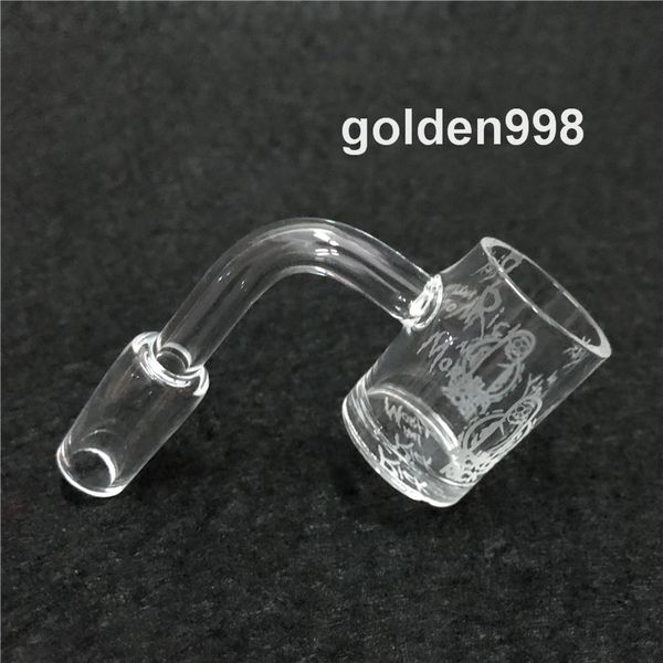 

100% Реальный Кварц Banger кварцевый гвоздь 14 мм бездомный Ногтей Мужской 90 Градусов кварц опасность для силиконовой трубы водопровода бонг