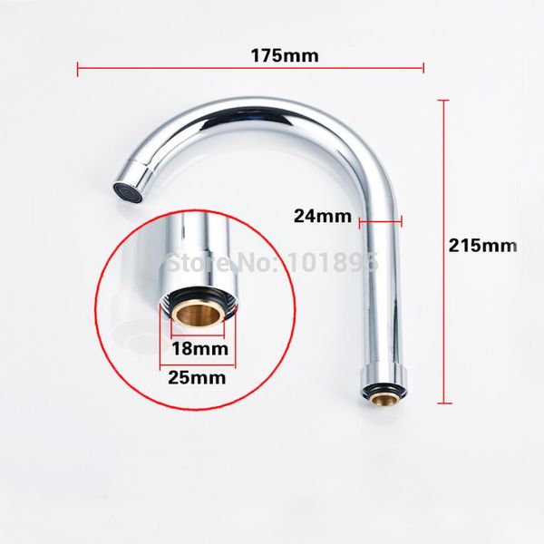 

luxury metal material chrome finishing j shape of kitchen mixer spout
