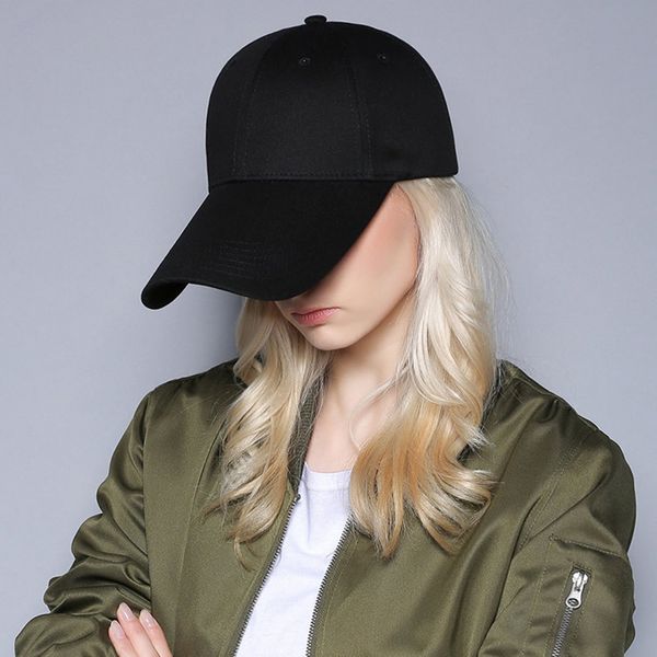 

trendy cotton adjustable solid color uv protection baseball cap couple cap fashion casual snapback, Blue;gray
