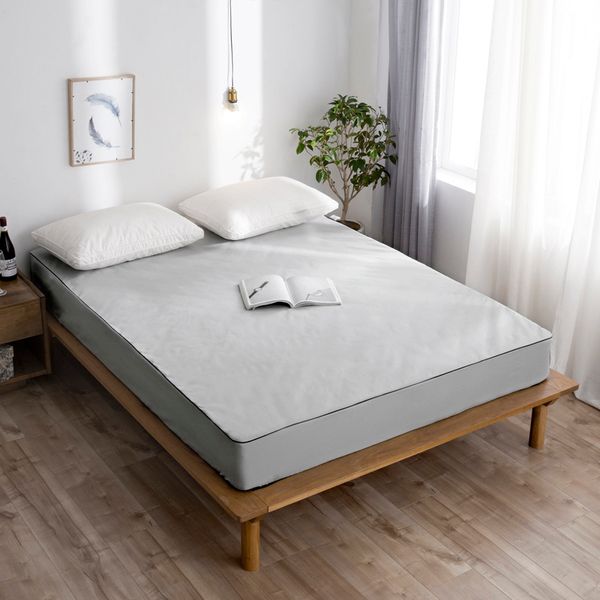 

waterproof elastic fitted sheet quality bed linen cover bedding set protector 100 polyester bedspread bed sheet on elastic band