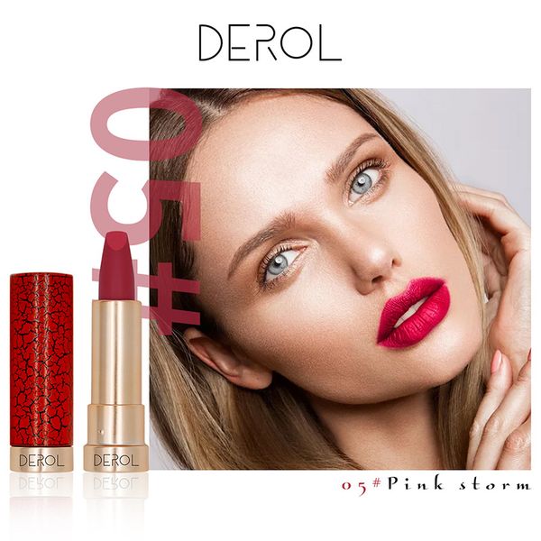

new sale 12 colors natural matte lipstick tubes waterproof lipstick long lasting makeup non-stick cup lip tint l3601