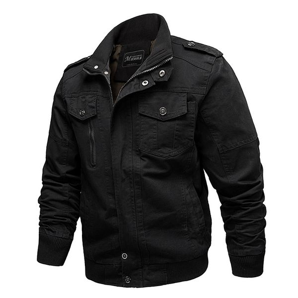 

19 spring new style men casual pure cotton field jacket outdoor loose and plus-sized workwear coat, Black;brown