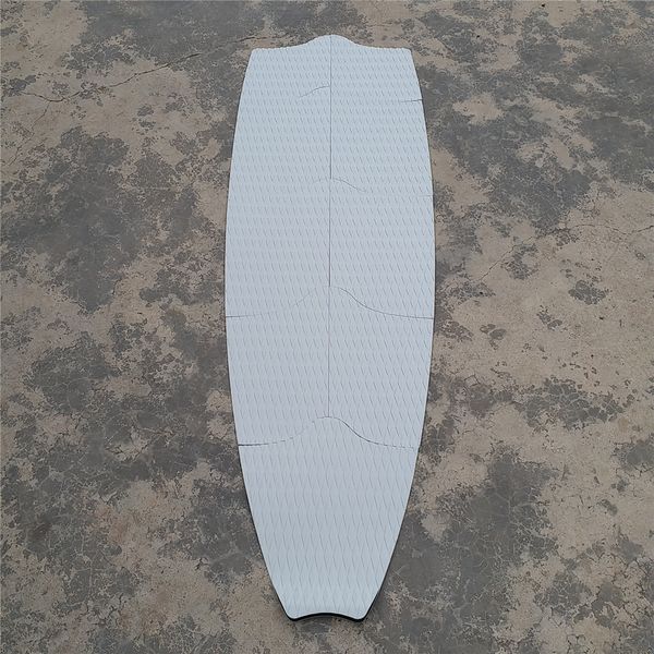 

sup traction pad - 9 pieces diamond tgrooved paddle board deck grip for longboard surfboard marine boat yacht kayak (grey
