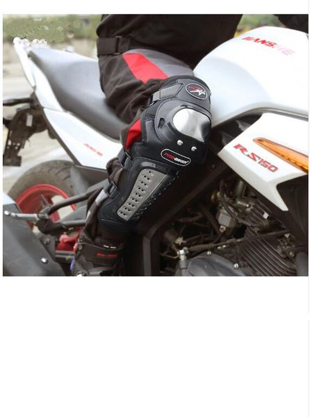 

stainless steel protective gear, cross-country motorcycle protective pads, knee pads, four-piece jacket, warm and fall-proof