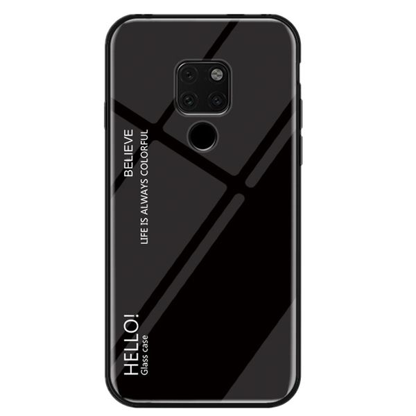 

gradient tempered glass case for huawei mate 20 x