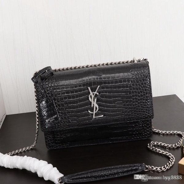 

Women's one-shoulder bag handbag, leather production, large capacity, chain metal decoration, fashionable and generous, EY4429