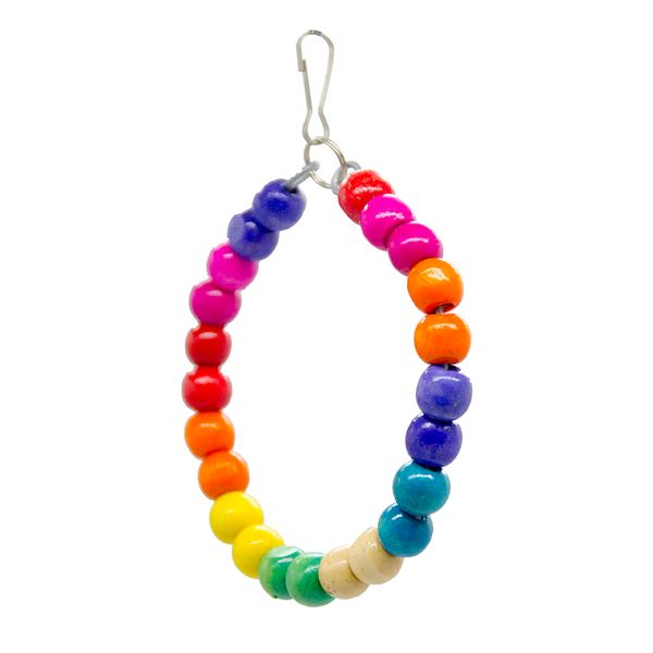 

parrot toys bird cage hammock swing toy wooden hanging perch toy for small parakeets