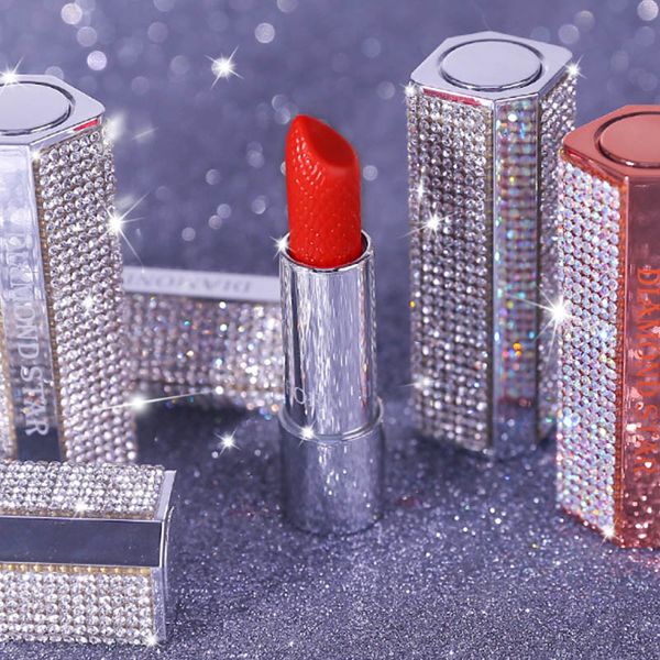 

xixi brand diamonds stars bright lipstick girls high value star value lipstick