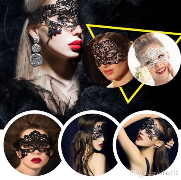 Neueste aushöhlen Mode Spitzenmasken oberes Gesicht Hohl sexy Partymasken tanzen geheimnisvolle Masken Nachtclub Bar Maske A0186