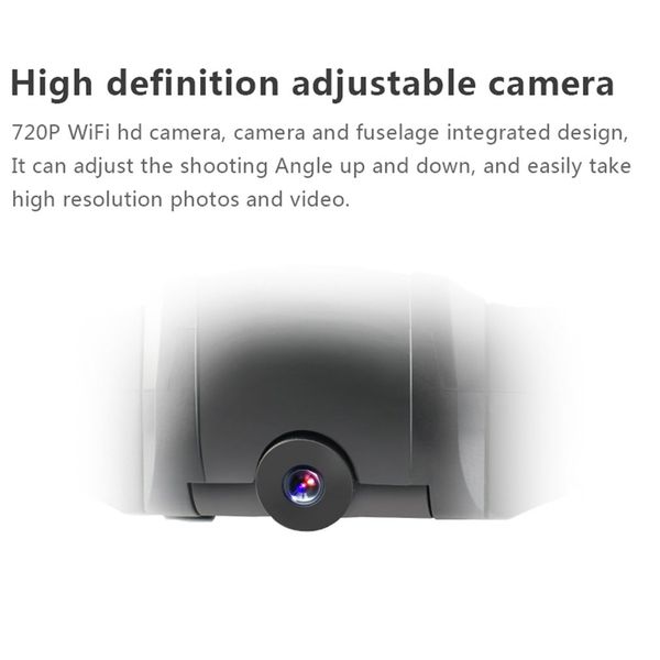 

f196 rc drone with 2.0mp hd camera optical flow localization foldable quadcopter wi-fi 1100mah battery headless mode aircraft z