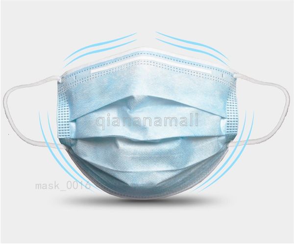 

100 шт одноразовые рот маска для лица 3 слоя фильтр маски слюна капля загрязнения маска синий 48 часов 7 шт. доставка