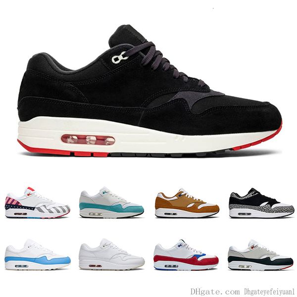 

new running shoes for men women 1 puerto rico elephant bred patch atomic teal orange white 87 mens trainers breathable air sports sneakers