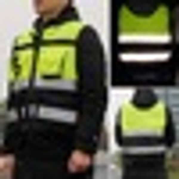 

new safety security visibility reflective vest construction traffic cycling wear reflective safety clothing