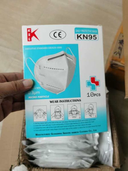 

TOP KN95 маска в наличии! Складные KN95 маски Со всем Certification Anti-пыль маску с индивидуальным розничной упаковкой 10 пачками 07