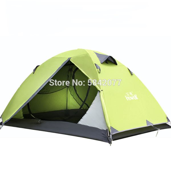 

tents and shelters 2 people aluminum alloy pole light camping tent anti-storm outdoor climbing