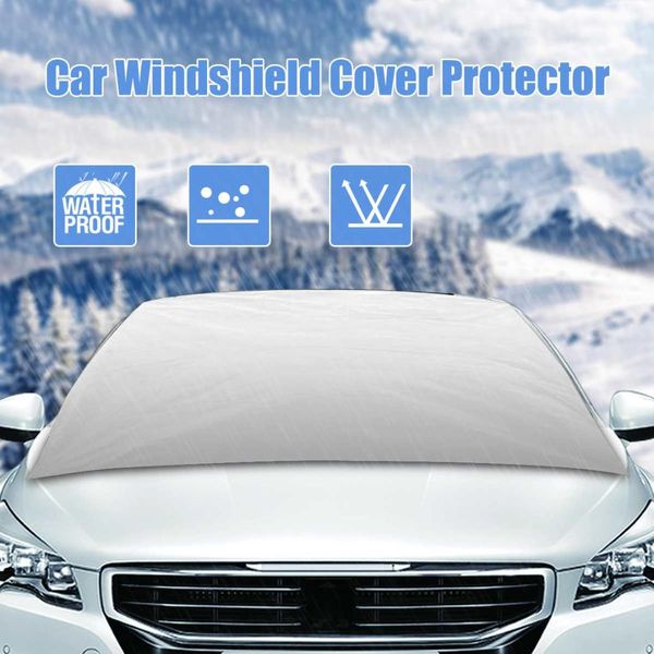 

universal car windshield cover auto sunshade shield windscreen visor snow ice frost cover protector